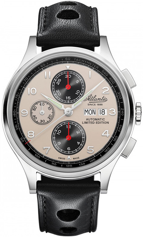 Atlantic 55852.41.93 Worldmaster Valjoux Limited Edition