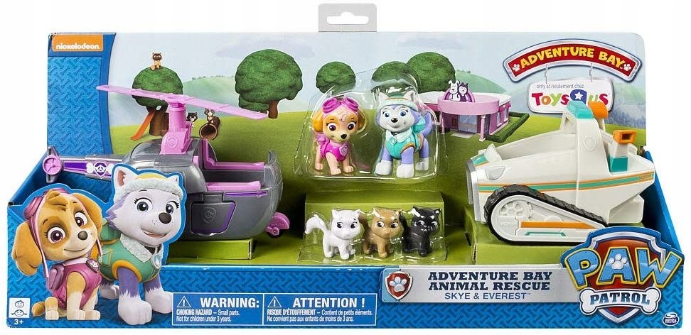 Paw Psi Patrol Skye i Everest Zestaw Ratowniczy