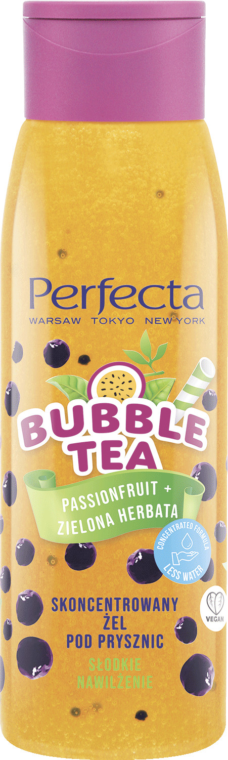 Perfecta Perfecta Bubble Tea skoncentrowany żel pod prysznic Passionfruit + Zielona Herbata 010214756
