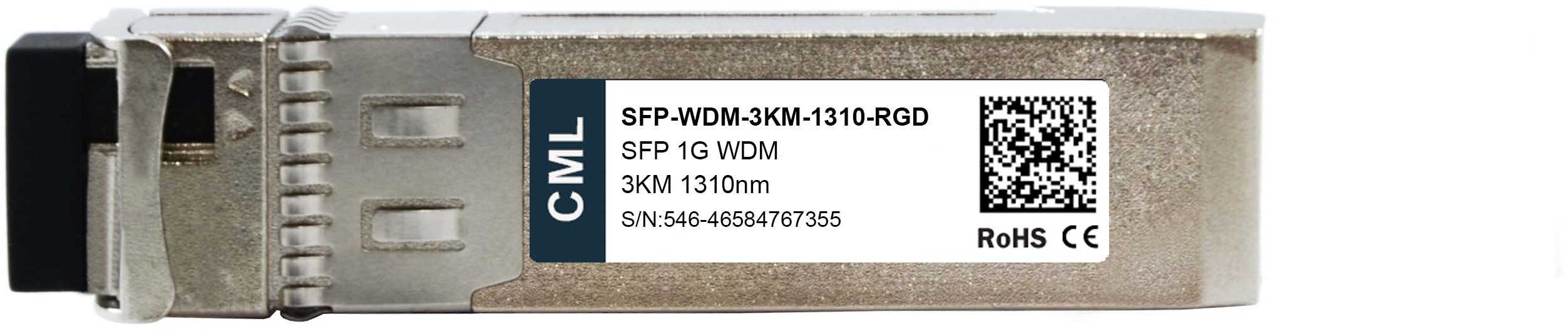 CML SFP-WDM-3KM-1310-RGD SFP-W-1G-03-1310-R