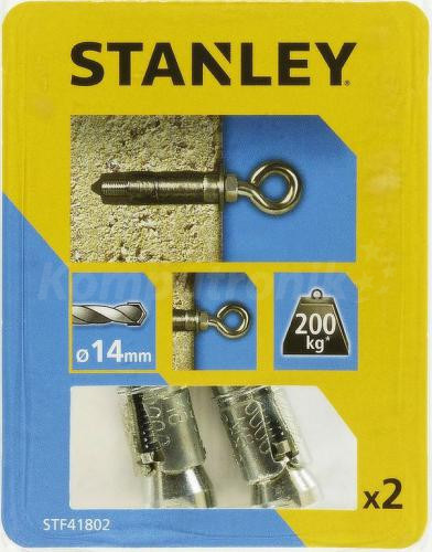 Stanley Kotwa hak oczkowy sciany pełne STF41802-XJ