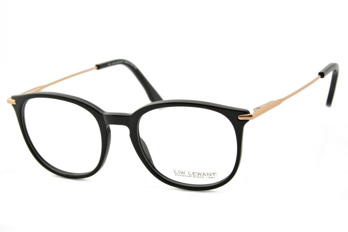 Liw Lewant Okulary oprawki korekcyjne unisex 4093P 4093P GOLD PLANETE 14KT