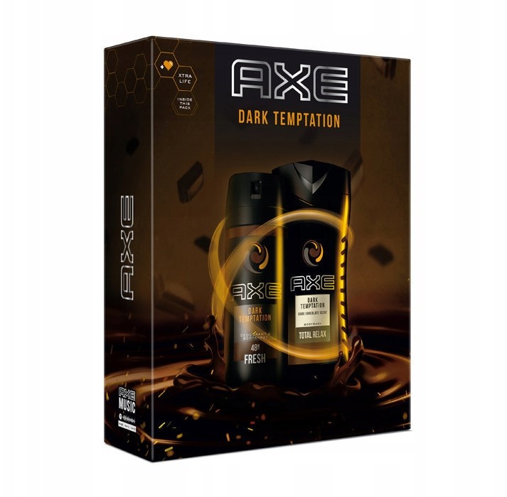 Axe Dark Temptation Zestaw Prezentowy Dla Mężczyzn