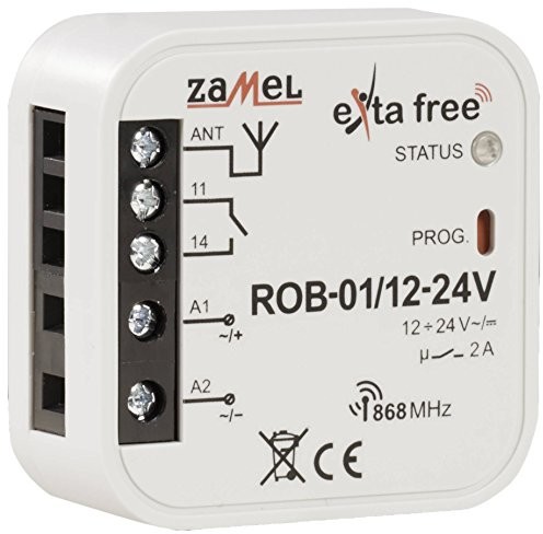 EXTA FREE EXTA Free tor wykorzystującej kontroler ruchu radiowego, 1 sztuki, Rob-01/12  24 V (ROB- 01/ 12-24 V)