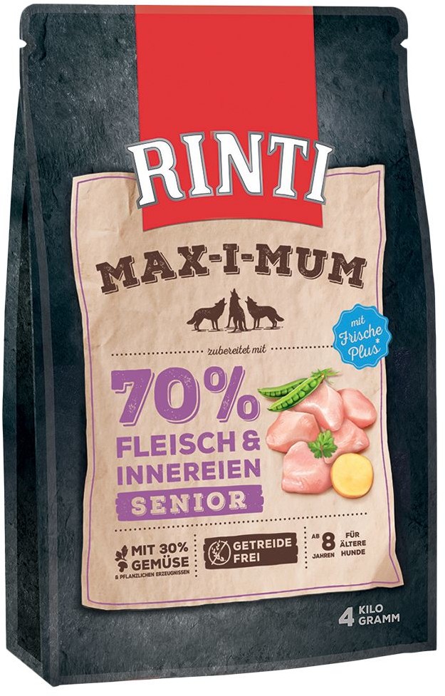 Rinti Max-i-mum Senior kurczak 4 kg