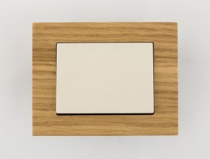 VILMA Włącznik schodowy z podświetleniem beżowy VILMA P610-010-12BE