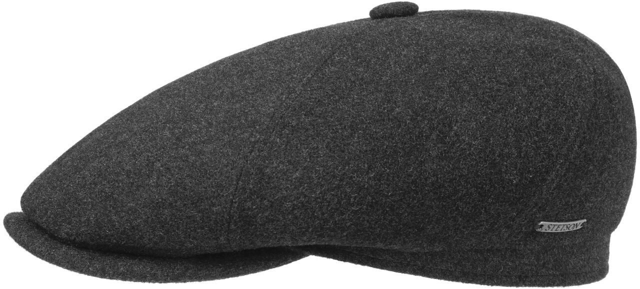 Plaski Kaszkiet Reid 6 Panel by Stetson, antracytowy, 60 cm