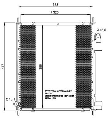 NRF Skraplacz, klimatyzacja 35562