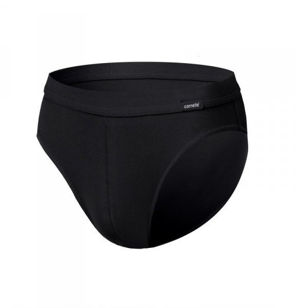 Cornette Authentic mini 226 czarne slipy męskie