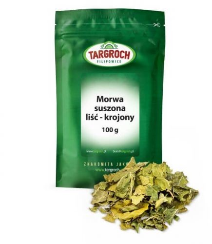 Targroch Morwa Suszona Liść Krojony 100 g - herbata