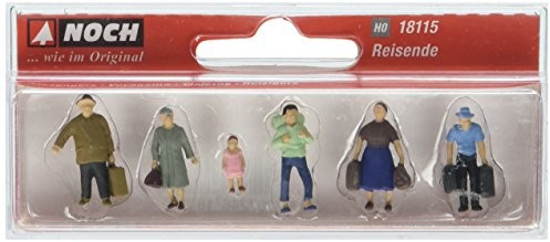 Noch Jeszcze 18115  podróżny, kolejki H0, kolorowy
