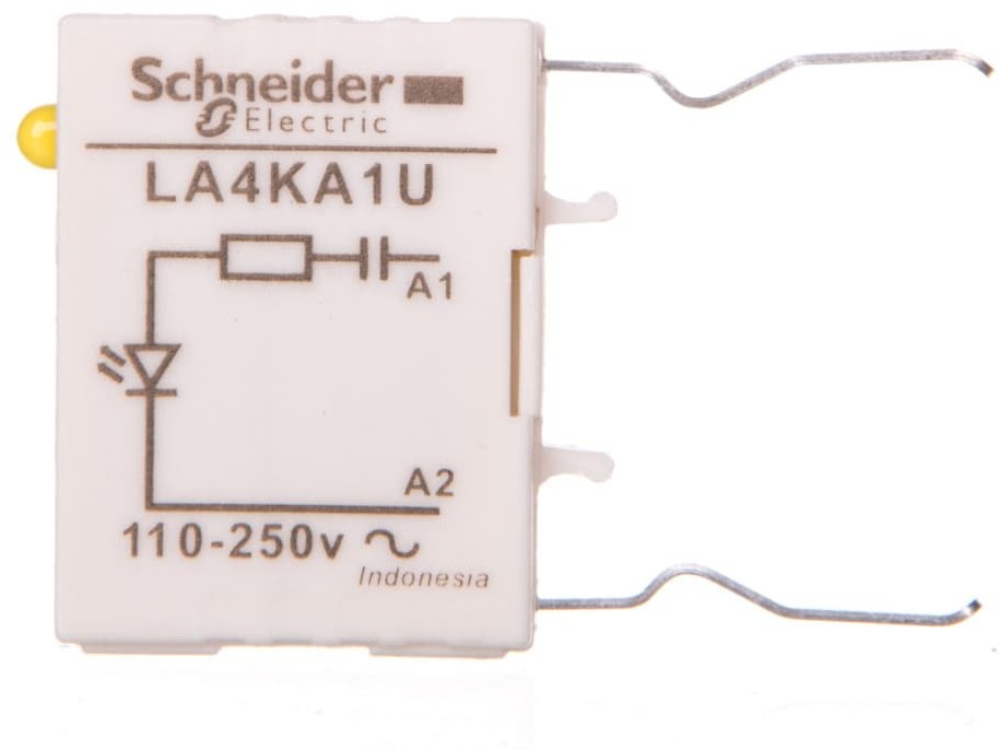 Schneider Electric Moduł tłumiący RC przeciwzakłóceniowy 220-250V AC LA4KA1U LA4KA1U