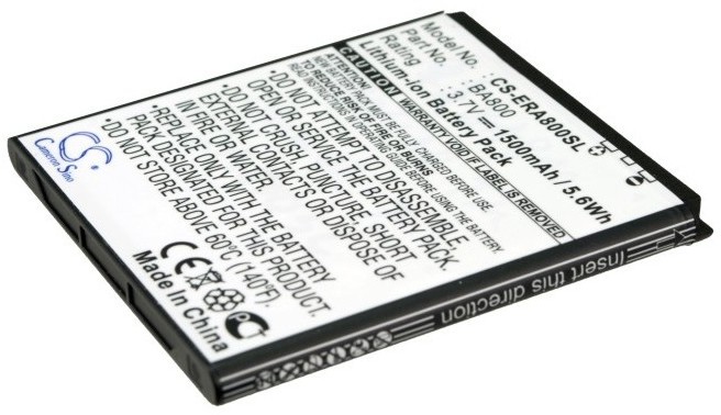 Cameron Sino Sony Ericsson Xperia S BA800 1500mAh 5.55Wh Li-Ion 3.7V