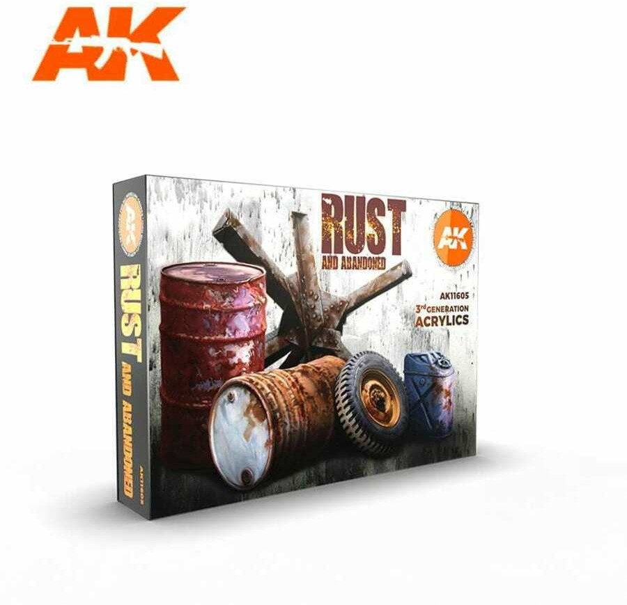 AK-Interactive Zestaw Rdza i zabrudzenie AK-Interactive AK11605