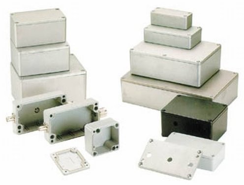 Velleman Walizka wodoszczelna aluminium  115 X 90 X 55 MM G113