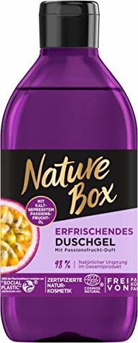 Nature Box odświeżający żel pod prysznic z marakui zapachem, 250 ml