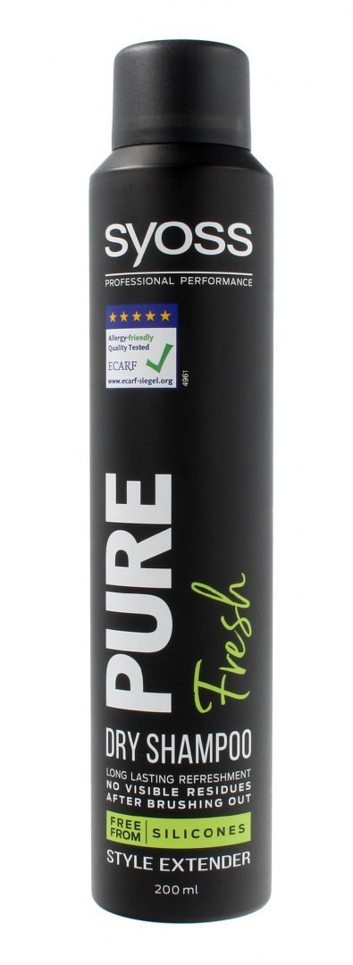 Schwarzkopf Syoss Pure Fresh Suchy szampon do włosów 200ml 100382