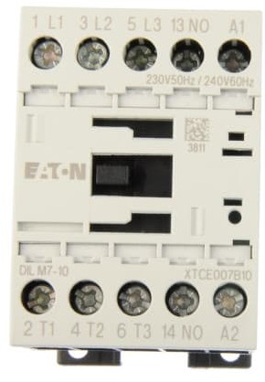 Eaton Stycznik mocy 7A 3P 230V AC 1Z 0R DILM7-10(230V50HZ,240V60HZ) 276550