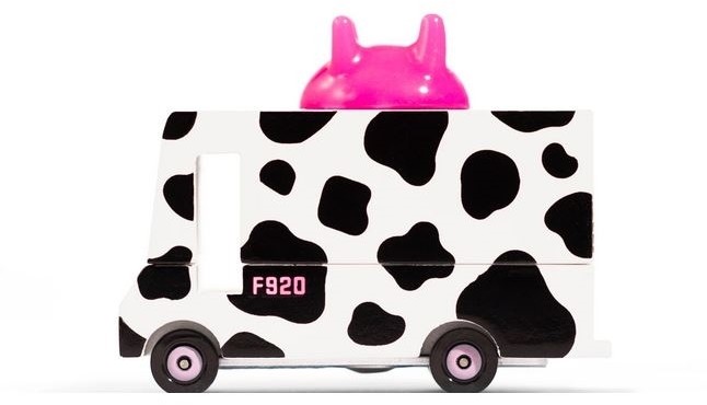 Candylab Toys Candylab - Candylab Samochód Drewniany Milk Van