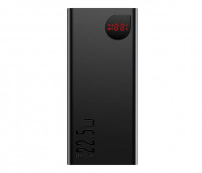 Baseus Adaman Metal 10000mAh 22.5W czarny