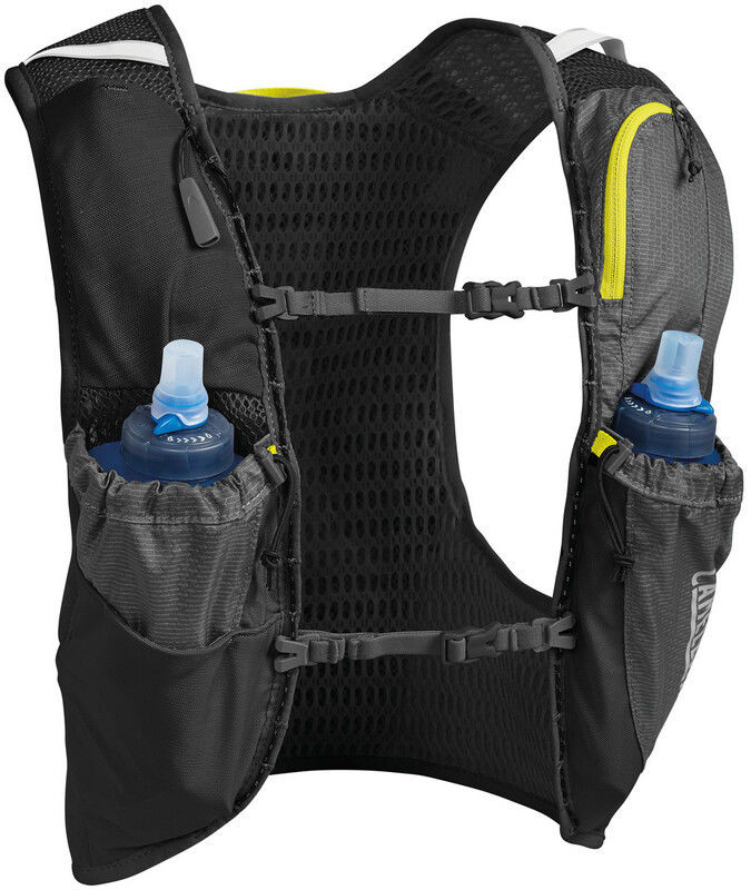 Camelbak Ultra Pro Kamizelka z systemem nawadniającym, graphite/sulphur spring M 2020 Plecaki do biegania