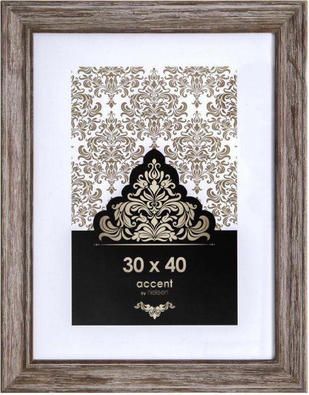 Nielsen Design Ramka Design Accent Vintage 30x40 Brązowa 3231002