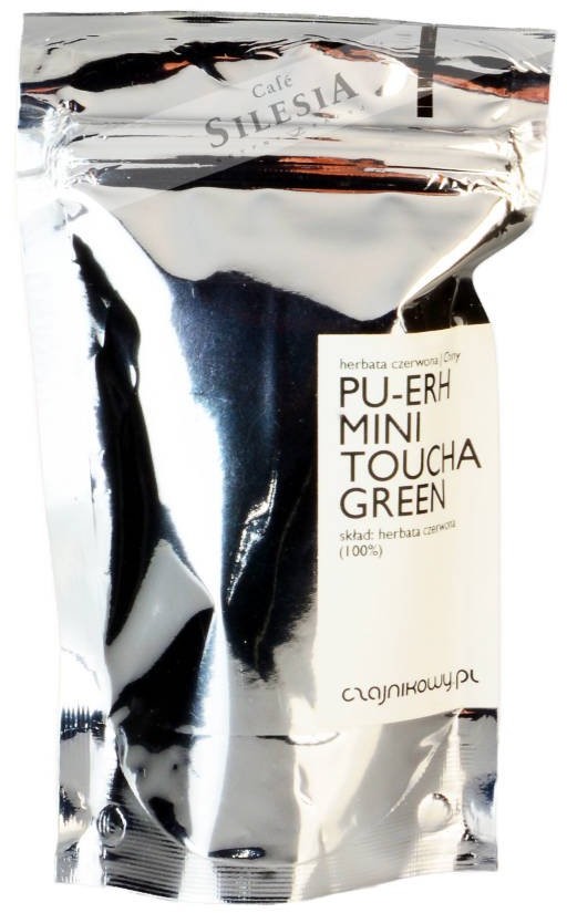 CZAJNIKOWY Herbata Pu-Erh Toucha Mini Green 9szt prasowana 50g HERCZPTMG50G