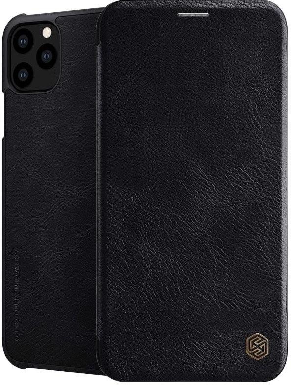 Nillkin Qin skórzana kabura etui iPhone 11 Pro czarny hurtel-54298-0