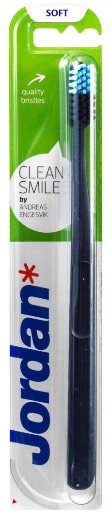 Jordan ORKLA Szczoteczka do zębów Clean Smile soft 1szt mix kolorów 73407