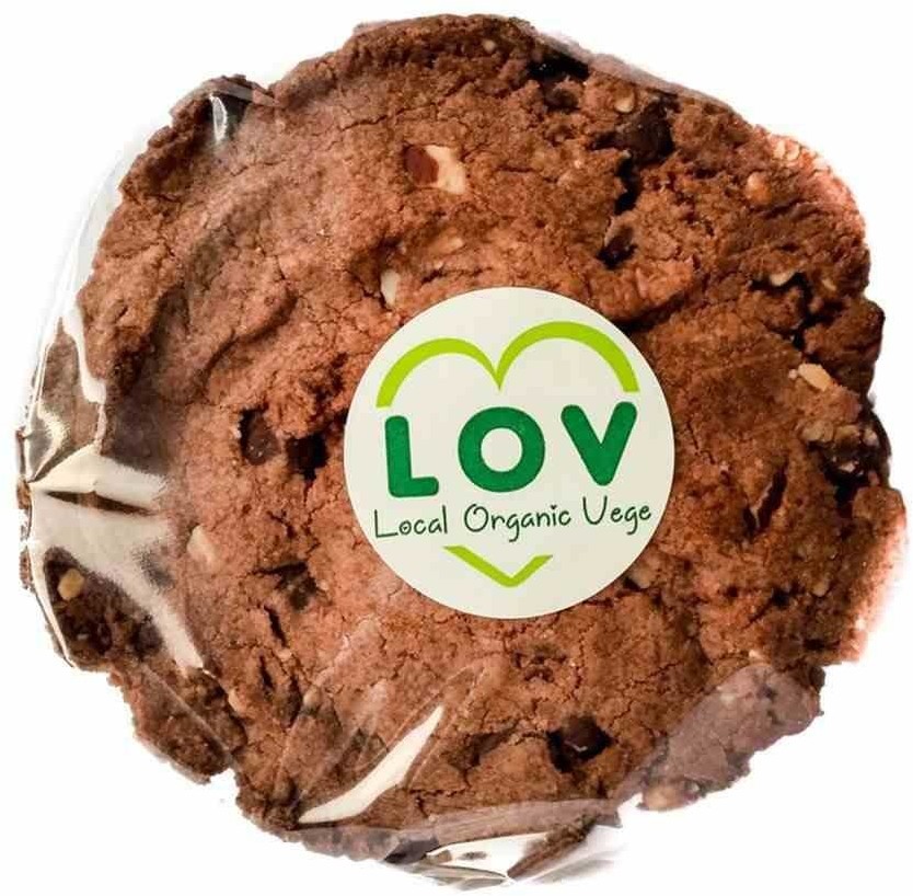 LOV: Lokalny, Organic, Vege Ciastko czekoladowe z kawałkami czekolady LOV BIO, 65g