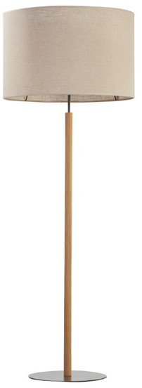 TK Lighting Lampa podłogowa DEVA NATURE 5199 E27 styl skandynawski beżowa TK5199