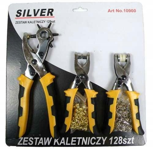 Zestaw Kaletniczy 128cz. Silver