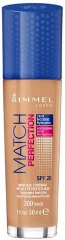 Rimmel Match Perfection SPF20 300 Sand 30ml 40508-uniw