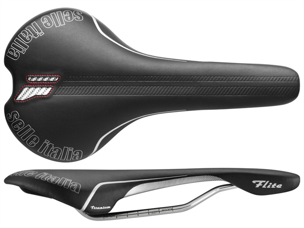 Selle Italia Flite Ti 316 Tube, Lorica, Czarny, Czarny (20I017A001IZA001)