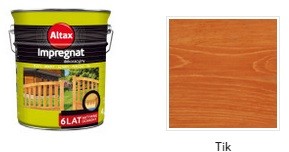Altax impregnat dekoracyjny, tik, 9 l