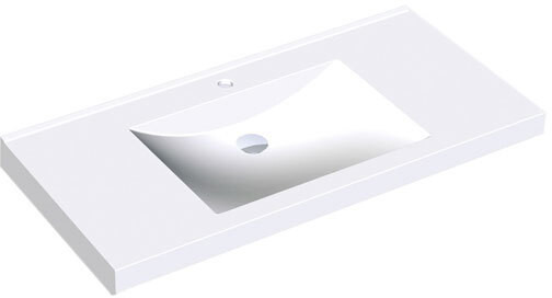 Franke Umywalka pojedyncza QUADRO z otworem na armaturę ANMW416