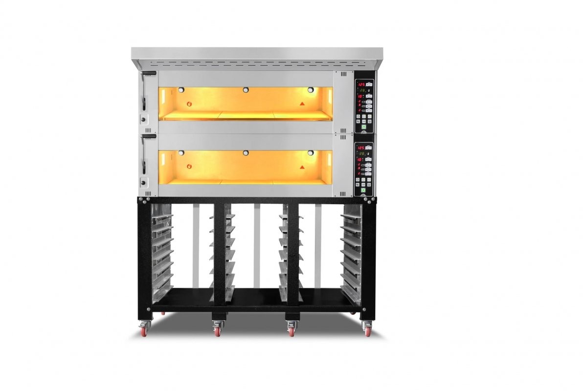 Resto Quality Piec piekarniczy modułowy 2-komorowy | elektryczny | 24,4 kW | 400V | 1660x1400x1930 | MD/1400/1 MD/1400/1