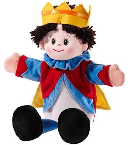 Heunec 395374 zabawka  ręcznie lalek Prinz poupetta-styl, kolorowe