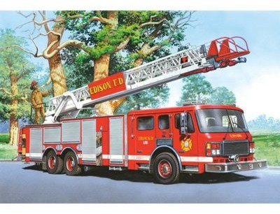 Castorland Puzzle 60 Wóz strażacki CASTOR