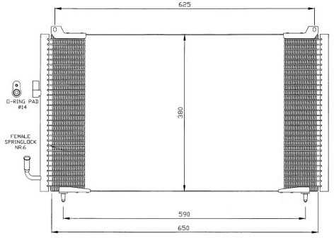 NRF Skraplacz, klimatyzacja 35378