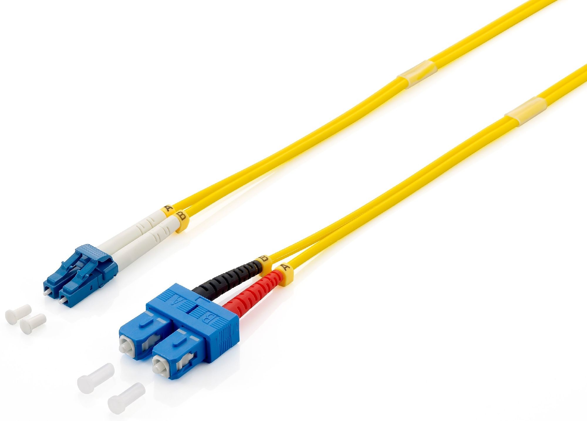 Equip Patchcord światłowodowy LC SC Singlemode Duplex OS2 1m 254331 254331