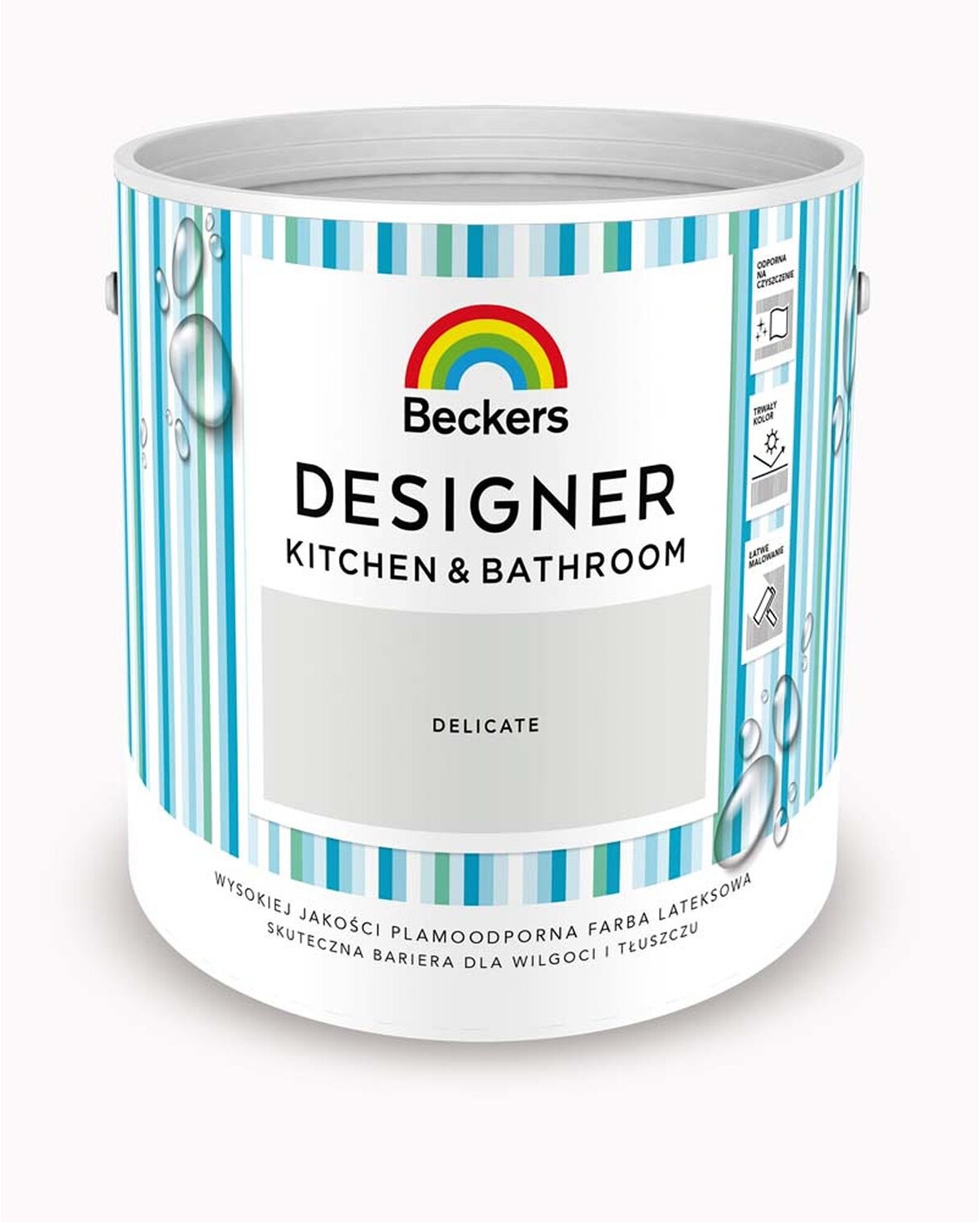 Beckers Emulsja Designer Kitchen&Bathroom Delicate 2,5 l