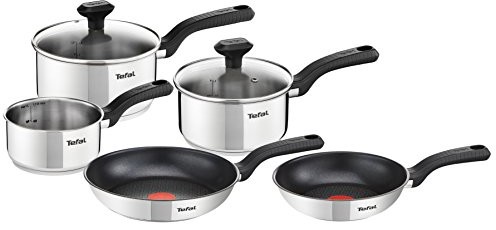 Tefal Comfort Max patelnia ze stali nierdzewnej, zestaw C972S544