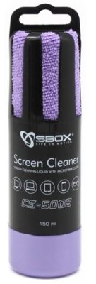 SBOX Zestaw czyszczący SBOX do ekranów CS-5005U 150 ml