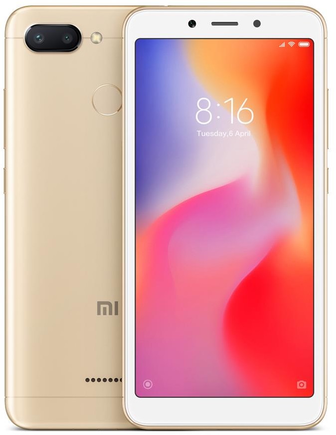 Xiaomi Redmi 6 32GB Dual Sim Złoty