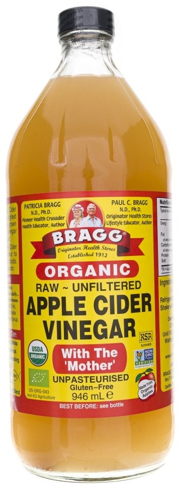 Bragg Organic Apple Cider Vinegar (organiczny ocet jabłkowy) - 946 ml