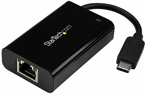 Startech com com Adapter sieciowy USB-C na Gigabit z zasilaniem - USB-C Gigabit Ethernet adapter sieciowy - Power Delivery 2.0 US1GC30PD