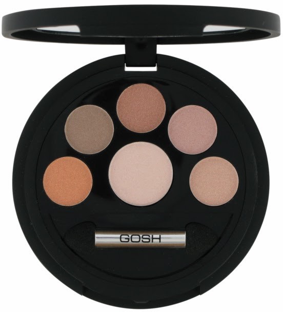 Gosh PALETA CIENI 001 NUDE PASSION