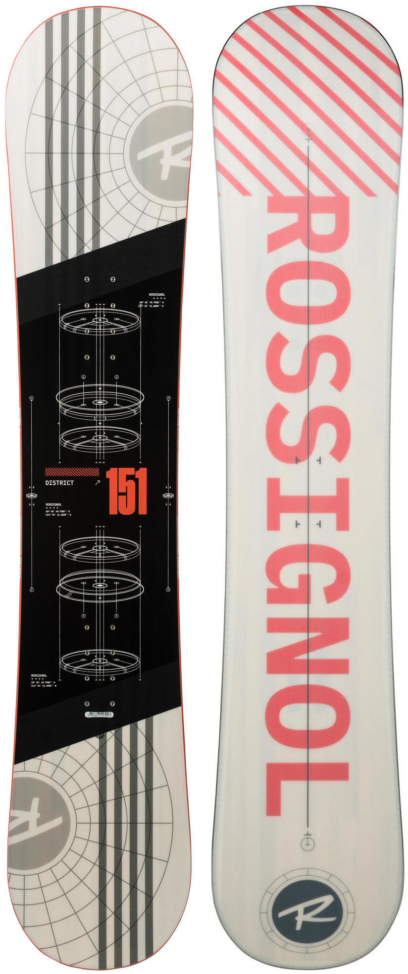 Rossignol Deska snowboardowa freestyle & all mountain District męska male 3607683517527