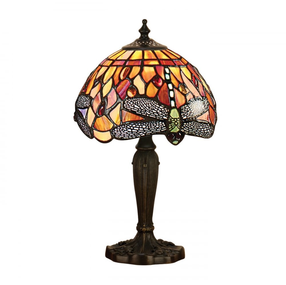 Interiors Lampa stołowa TIFFANY DRAGONFLY 64091 INTERIORS 64091/INT/CUBI